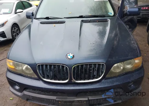 2005 BMW X5 3.0I from USA, damaged, VIN 5UXFA13575LU48776
